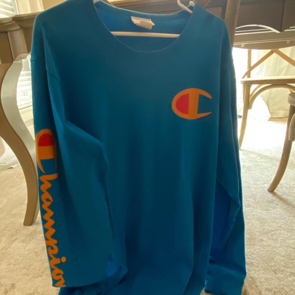 Special release champion long sleeve tee.